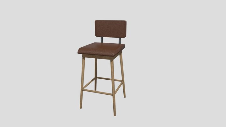 Barstool 3D Model