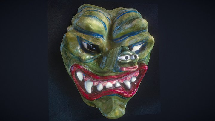 TENGU_COLORED 3D Model