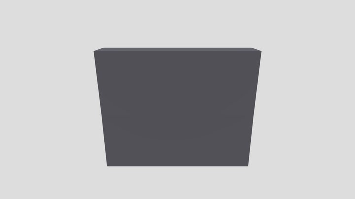 Sci-Fi computer console 3D Model