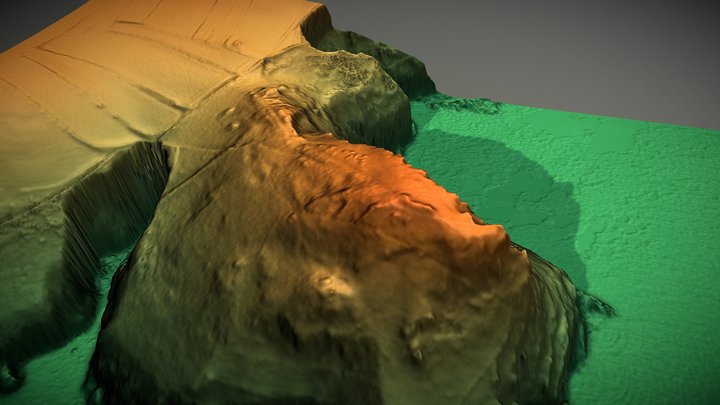 Willapark, Boscastle, Cornwall (UK) – Gratis 3D-model STL