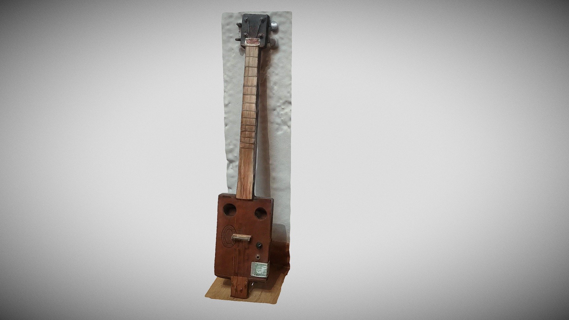 Cigar Box Guitar with Partagas box