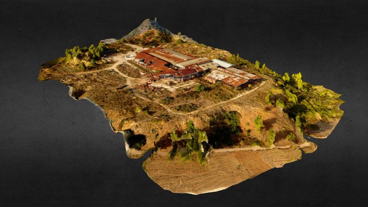 Abandoned Brick Factory 3D Model 3D Model