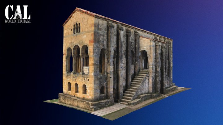 Santa María del Naranco, Oviedo 3D Model