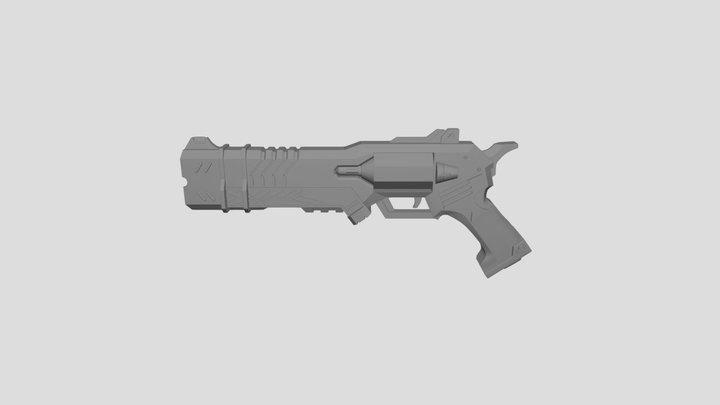 Punishing Gray Raven - Revolver 3D Model