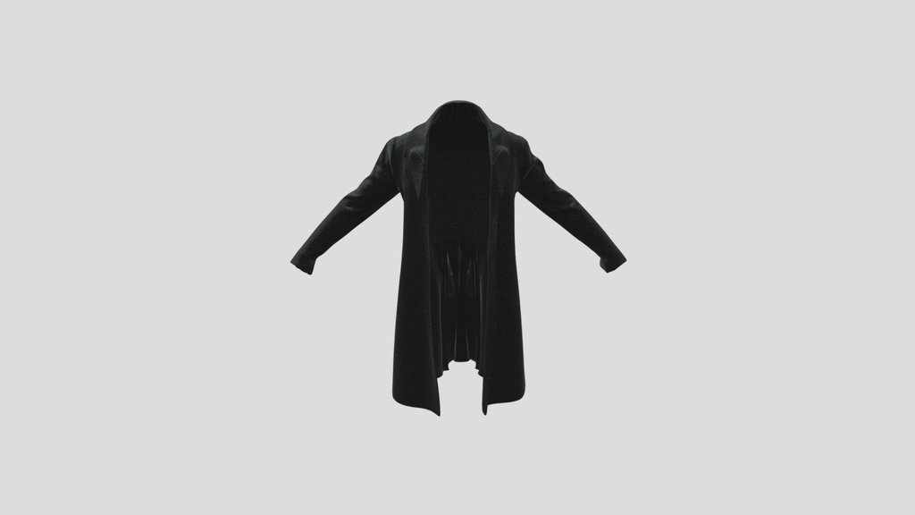 1830s Frock Coat (Unbuttoned)