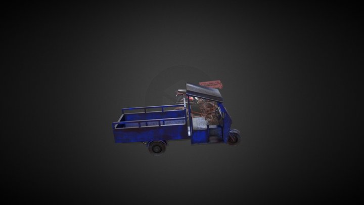 Phương Tiện Cho Game Kinh Dị 1 3D Model