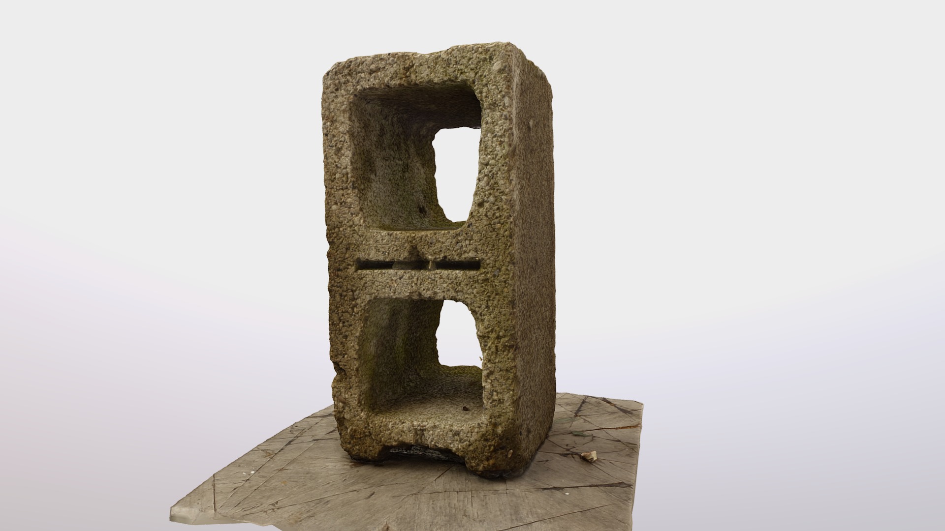 Concrete Block - Download Free 3d Model By Smearballs [bb2d840] - Sketchfab