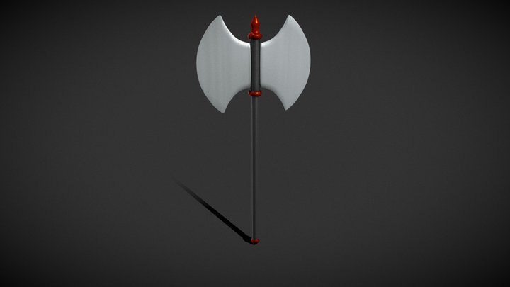 Axe that will Slice you into bits 3D Model