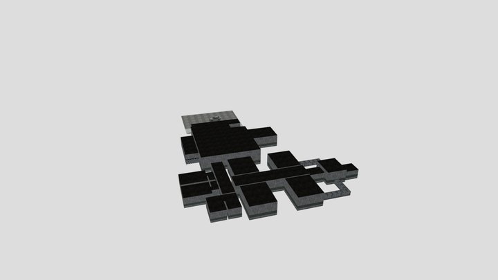Fnaf 2 map 3D Model