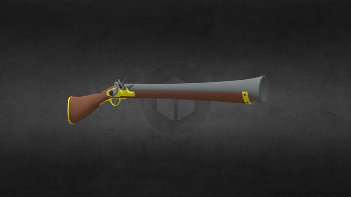 Blunderbuss 3D Model