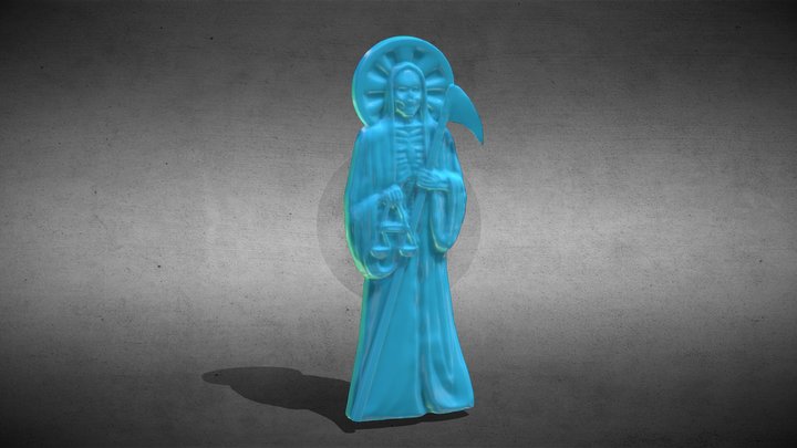 Calacona Santa muerte 3D Model