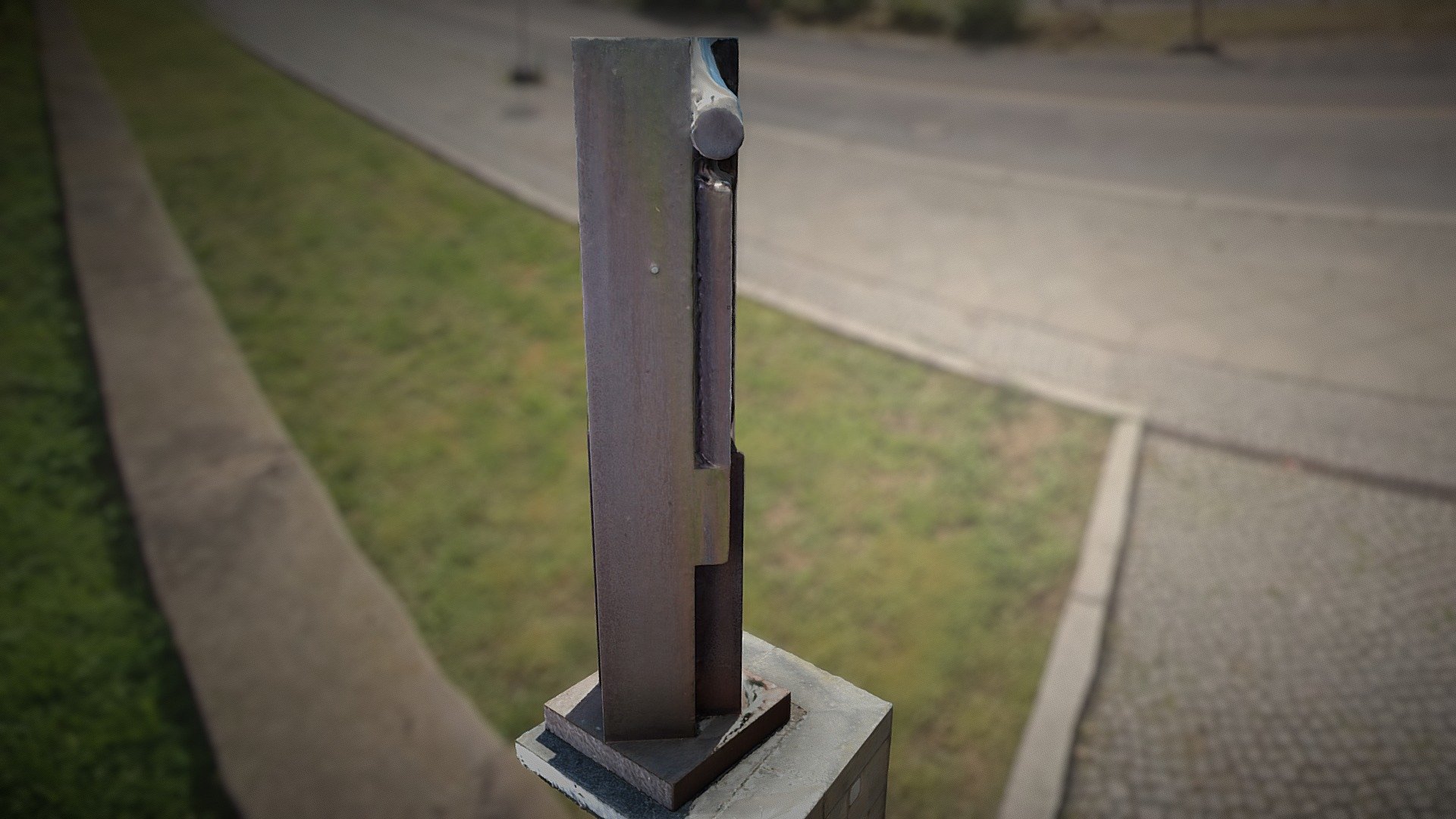 Großer Janus II - Fritz Koenig — Sketchfab embed 3D viewer