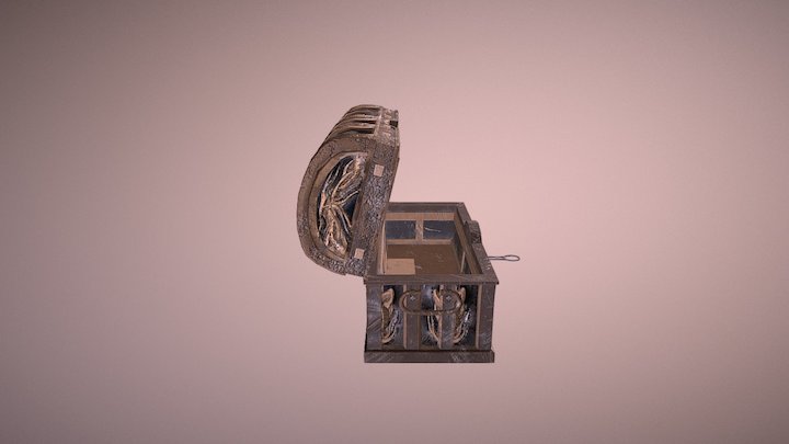 Davy Jones Chest 3D Model