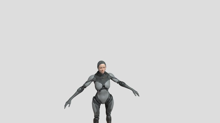 character_001 3D Model