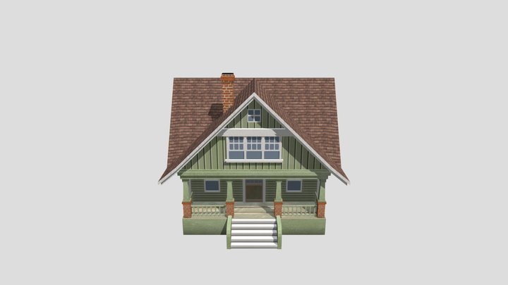House, Exterior (6) 3D Model