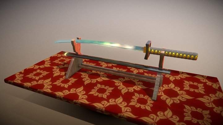 Katana - CGT116 Final 3D Model