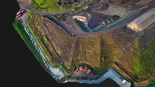 Dumpsite (stortplaats) Smink Amersfoort 3D Model