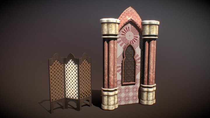 test textures 3D Model