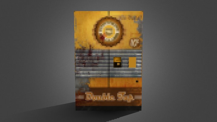 Minecraft Double Tap Perk Machine 3D Model