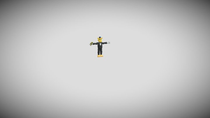big band Freddy fbx port 3D Model