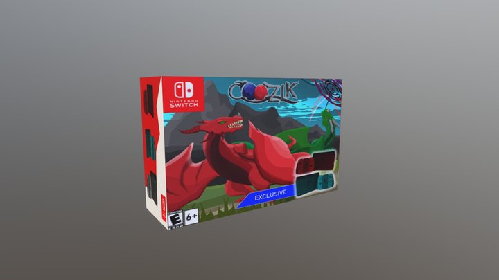 Coozik Nintendo Switch Edition 3D Model