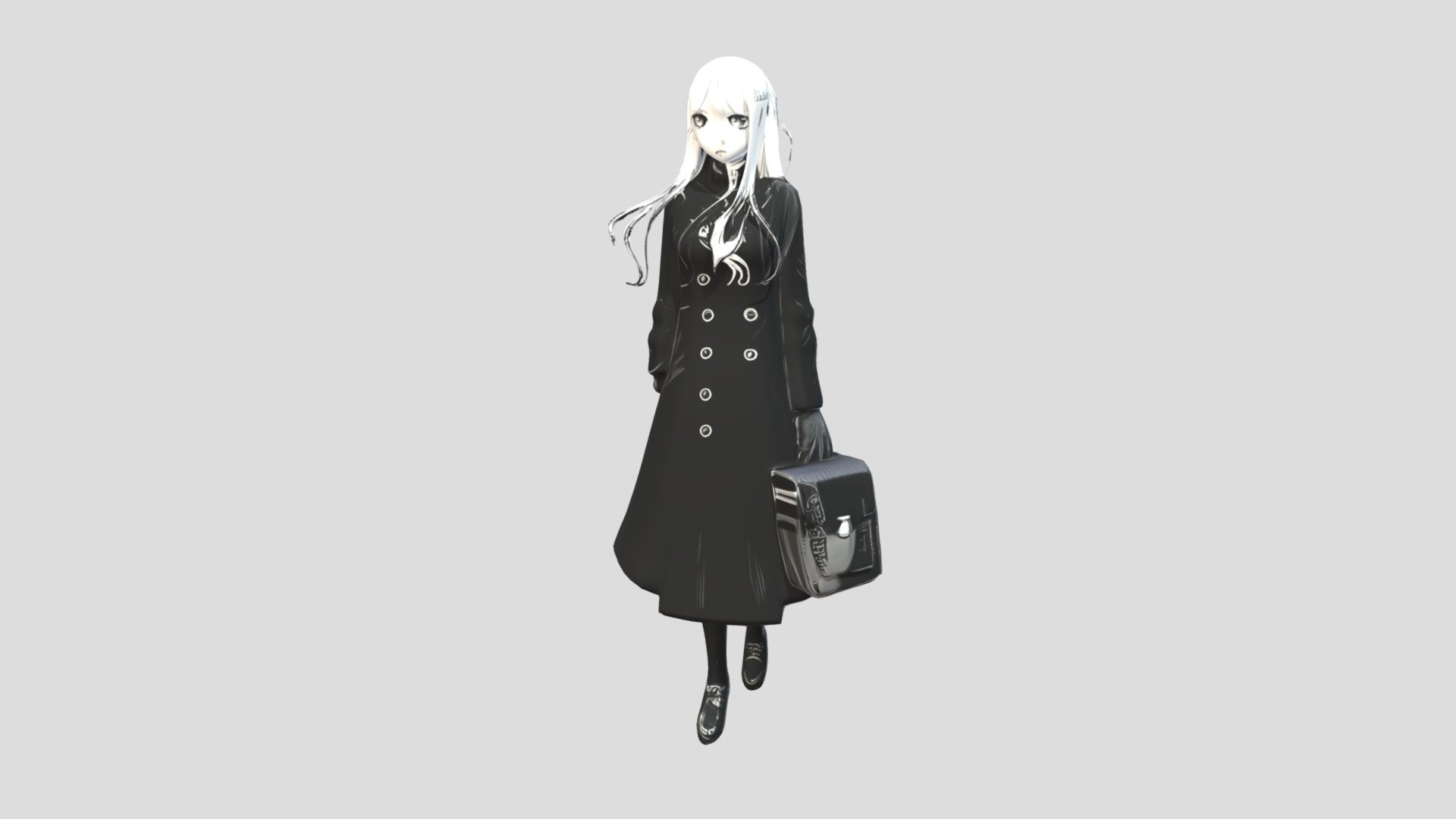 Michiru Ichijou (Mieruko-Chan Anime) - Download Free 3D model by