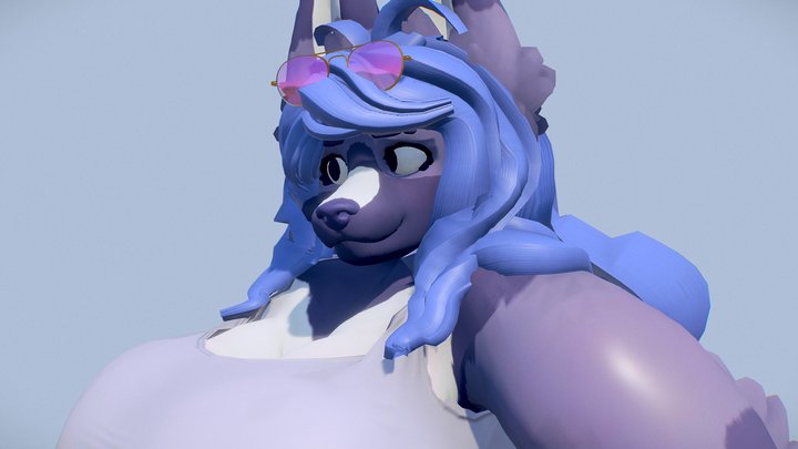 Claire 3D Model