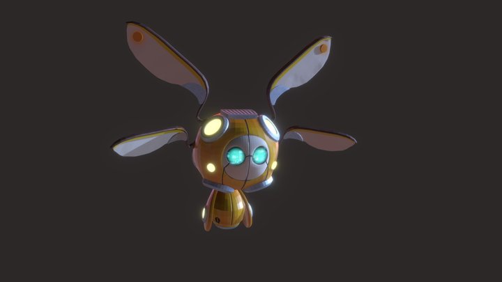 NightLight Bot 3D Model