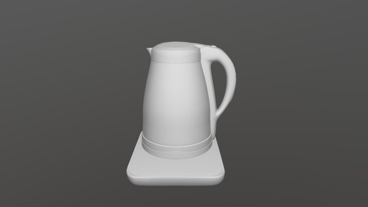 Electric Kettle 3D Model