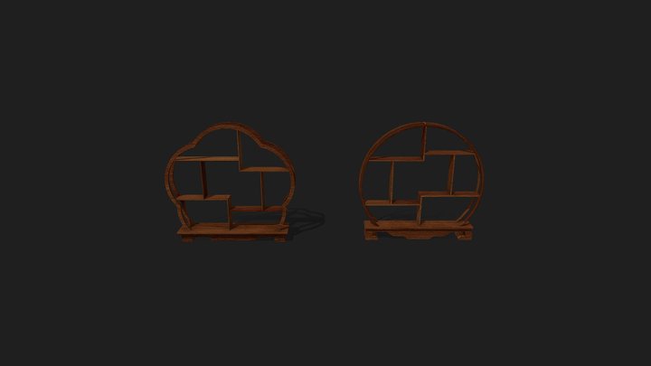 Old Shelf 3D Model
