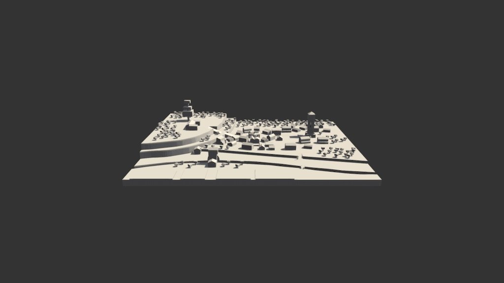 Model Greybox town map