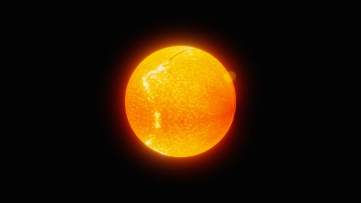 Betelgeuse Dimming 3D Model