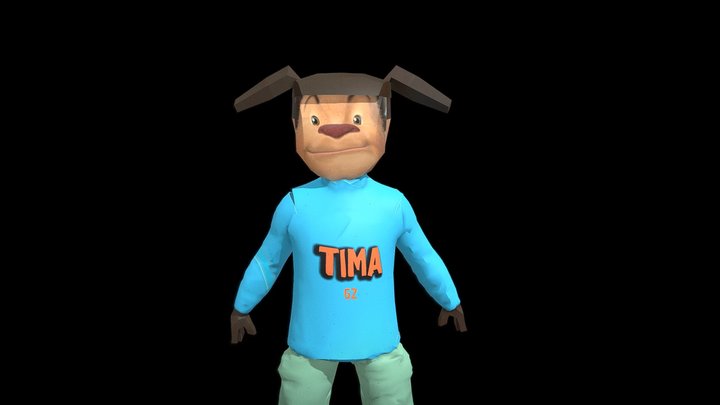 Тимоха Шалун 5 ночей с Тимохой 3D Model