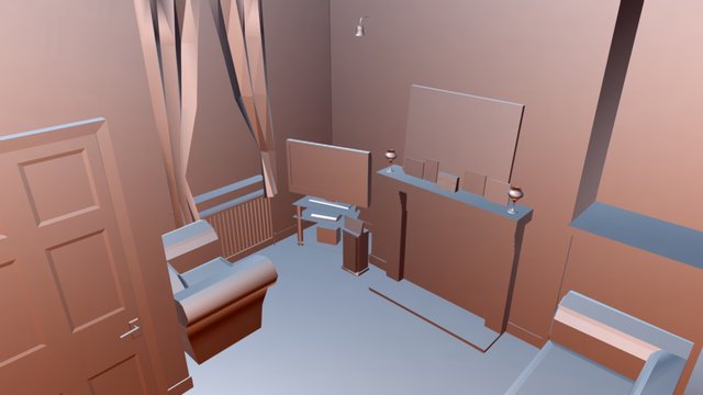 Livingroom 3D Model