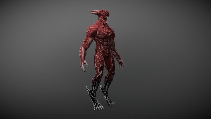 Creature 3D Model