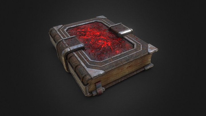 Book of Blood 3D Model