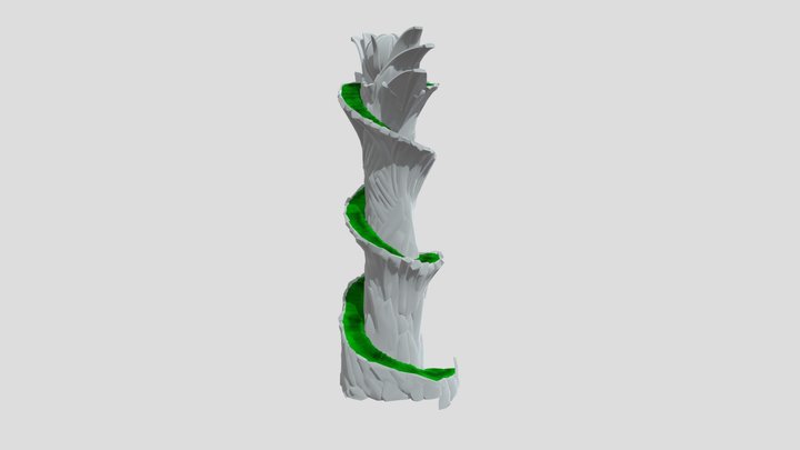 The Spire Tower from fortnite 3D Model