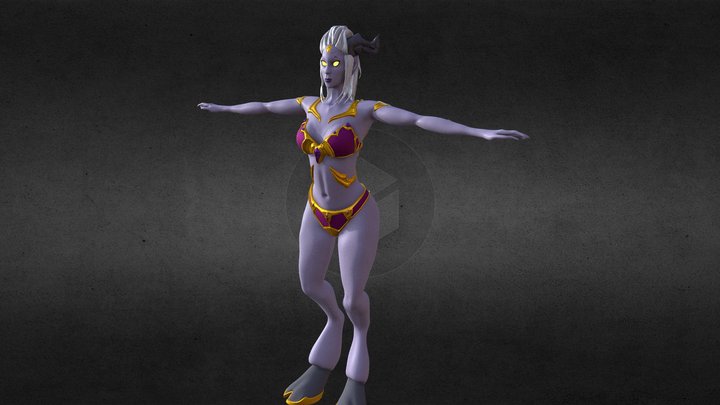 Draenei 3D Model