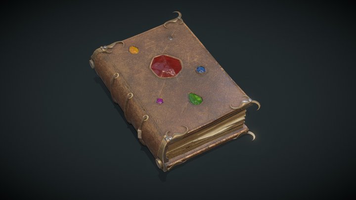 Book Of Alchemy 3D Model