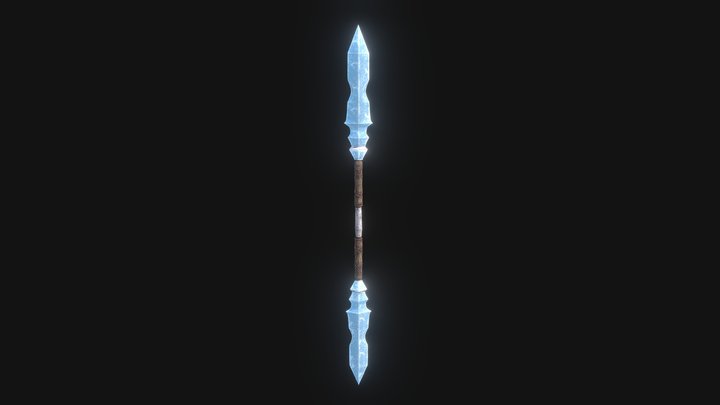 Double bladed sword 3D Model