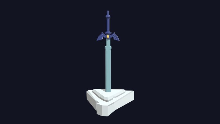 Master Sword Download 3D Model