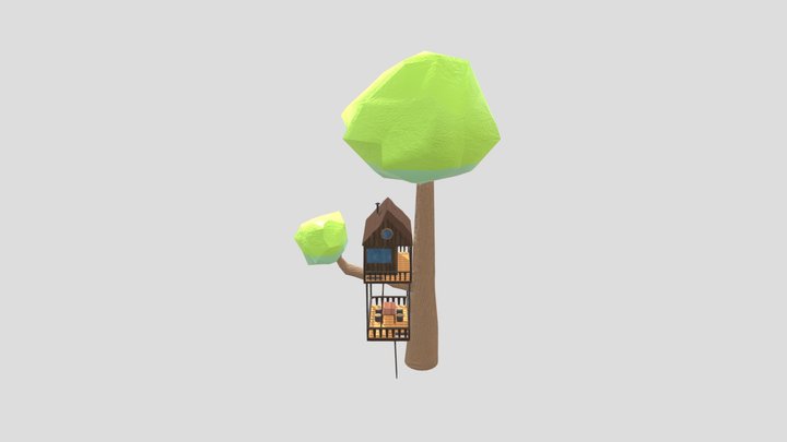 TreeHouseModel 3D Model