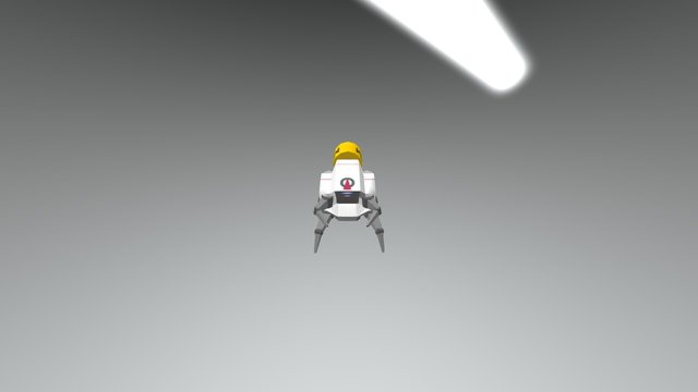Harvester Mech 3D Model