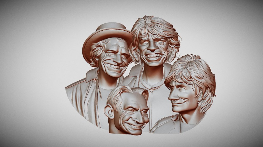 THE STONES MAKE IT IN STONE