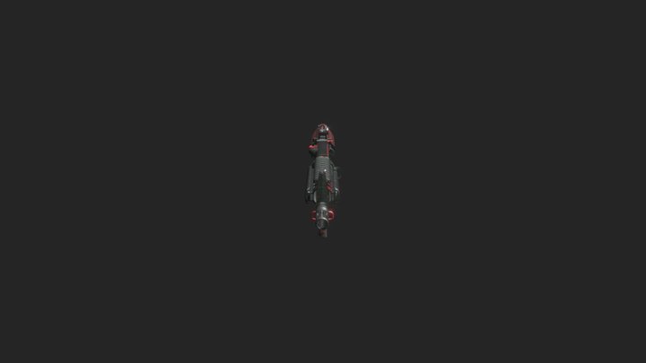 M4A4 | Shemagh Escarlate 3D Model