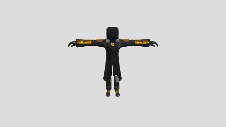 Future clockman 3D Model