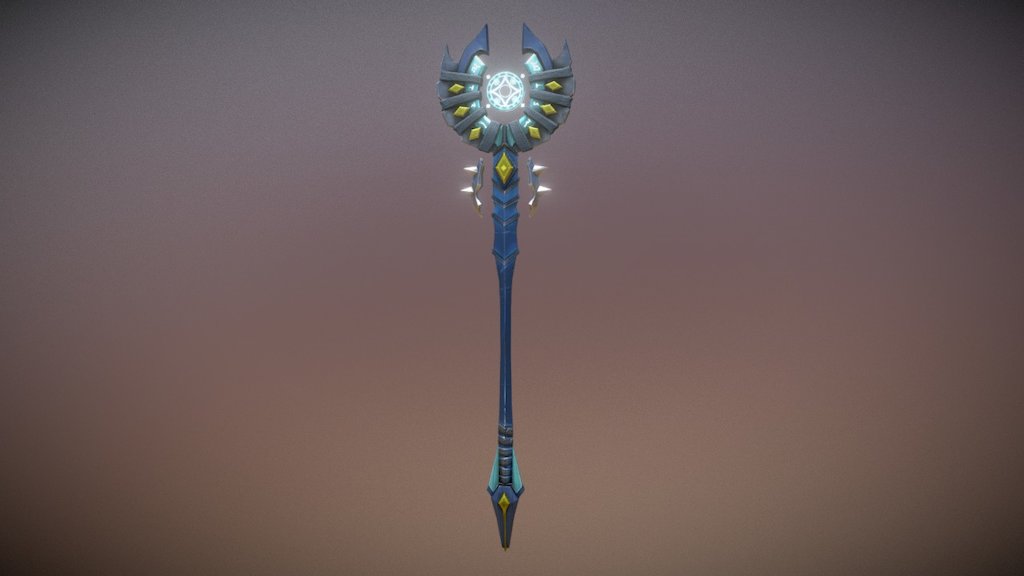 Staff 01 - 3D model by Chiako3D [bb4777b] - Sketchfab