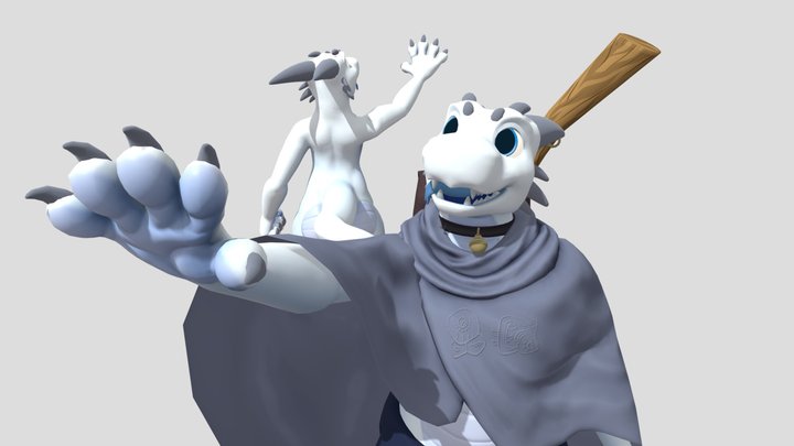 Pebblebane - Avatar Commission 3D Model