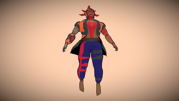 Spartan Arcanist 3D Model