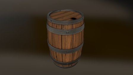 Barrel 3D Model